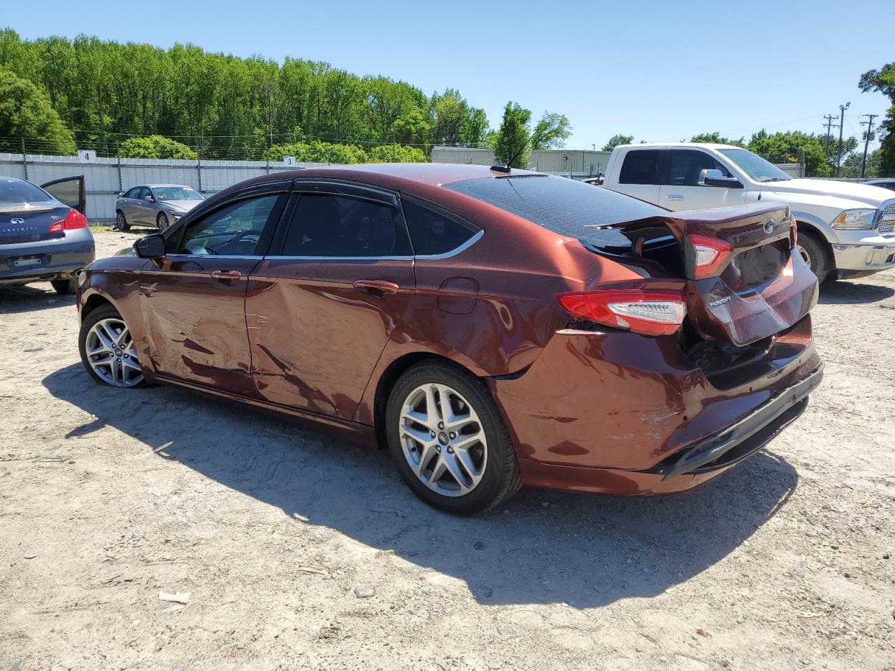 2016 Ford Fusion Se VIN: 3FA6P0H7XGR296197 Lot: 54679715