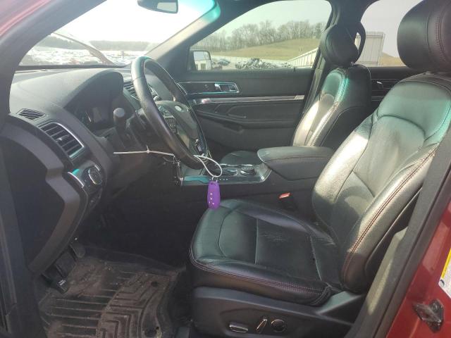  FORD EXPLORER 2016 Czerwony