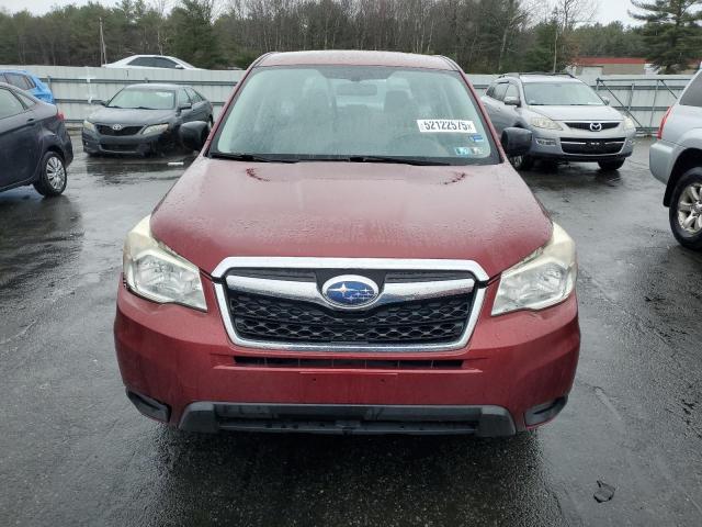  SUBARU FORESTER 2014 Czerwony