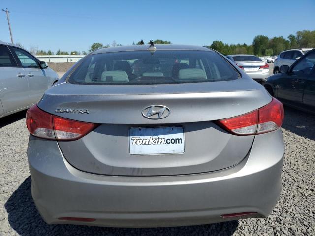  HYUNDAI ELANTRA 2012 Сріблястий