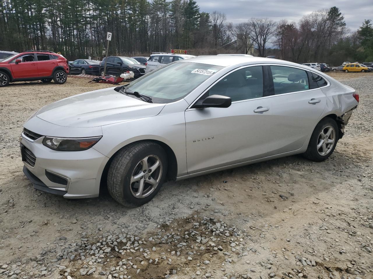 2016 Chevrolet Malibu Ls продається в North Billerica, MA - Rear End