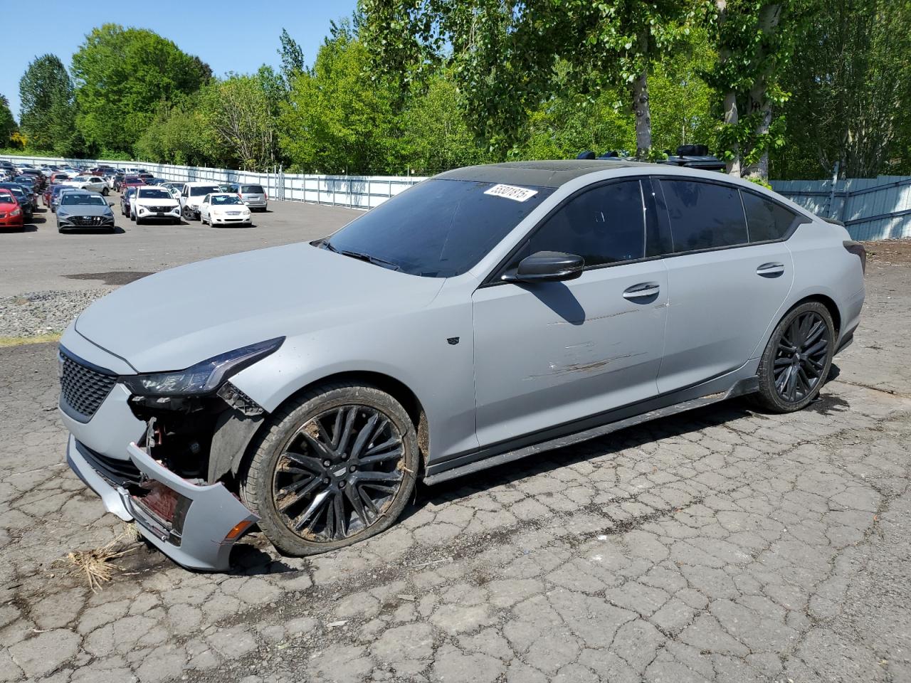 2022 Cadillac Ct5 Premium Luxury na sprzedaż w Portland, OR - Front End