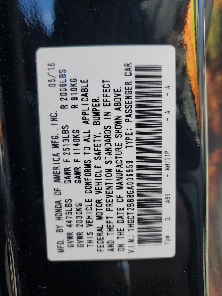 1HGCT2B88GA006959 HONDA ACCORD 2016