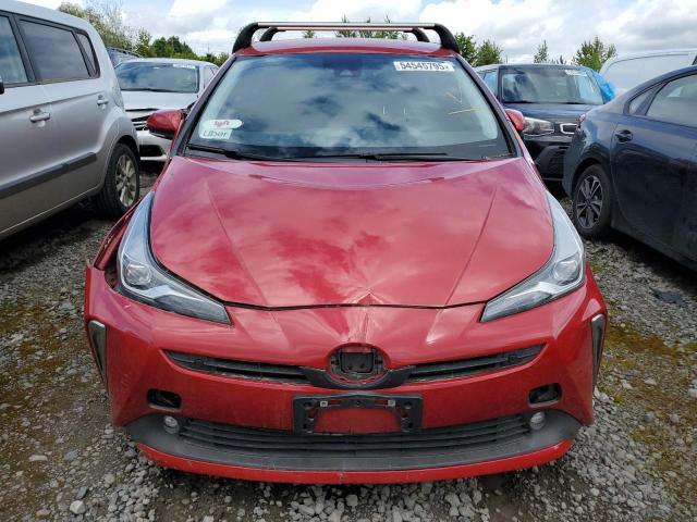  TOYOTA PRIUS 2022 Красный