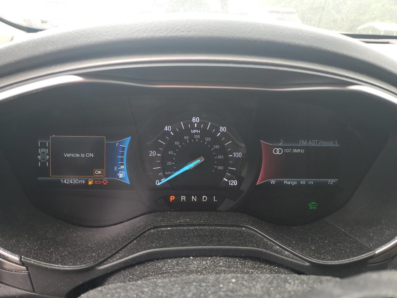 2019 Ford Fusion Se VIN: 3FA6P0LU7KR124831 Lot: 54152795