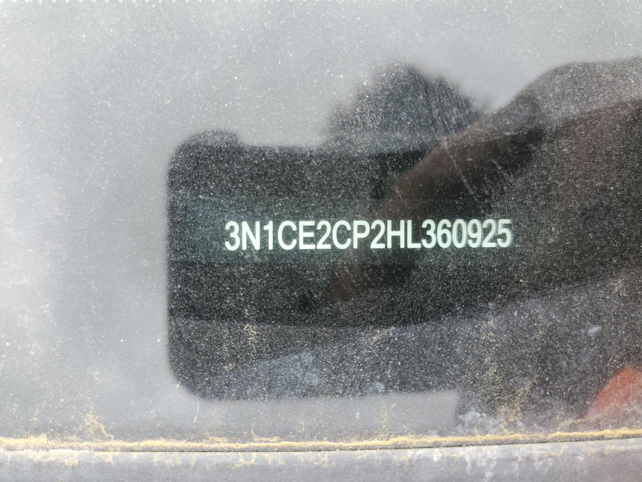 3N1CE2CP2HL360925 NISSAN VERSA 2017