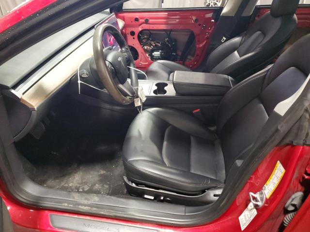  TESLA MODEL 3 2022 Czerwony