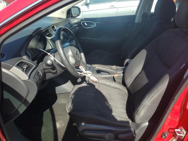  NISSAN SENTRA 2018 Красный