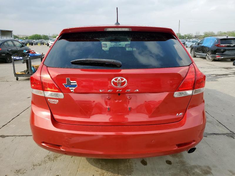  TOYOTA VENZA 2012 Красный