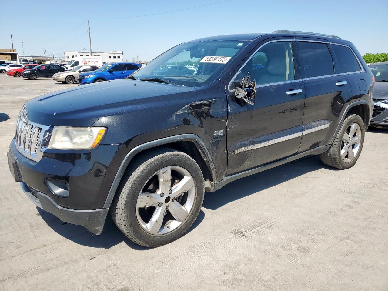 2013 Jeep Grand Cherokee Overland na sprzedaż w Grand Prairie, TX - Side