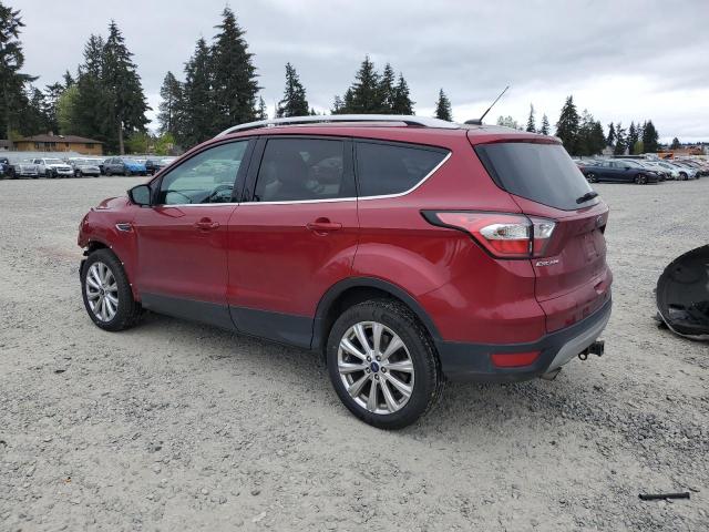  FORD ESCAPE 2017 Czerwony