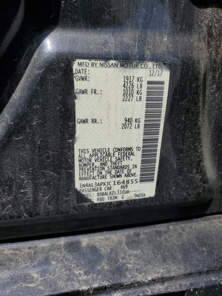 1N4AL3APXJC164855 NISSAN ALTIMA 2018
