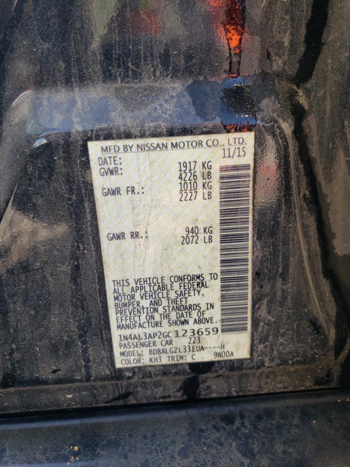 1N4AL3AP2GC123659 NISSAN ALTIMA 2016