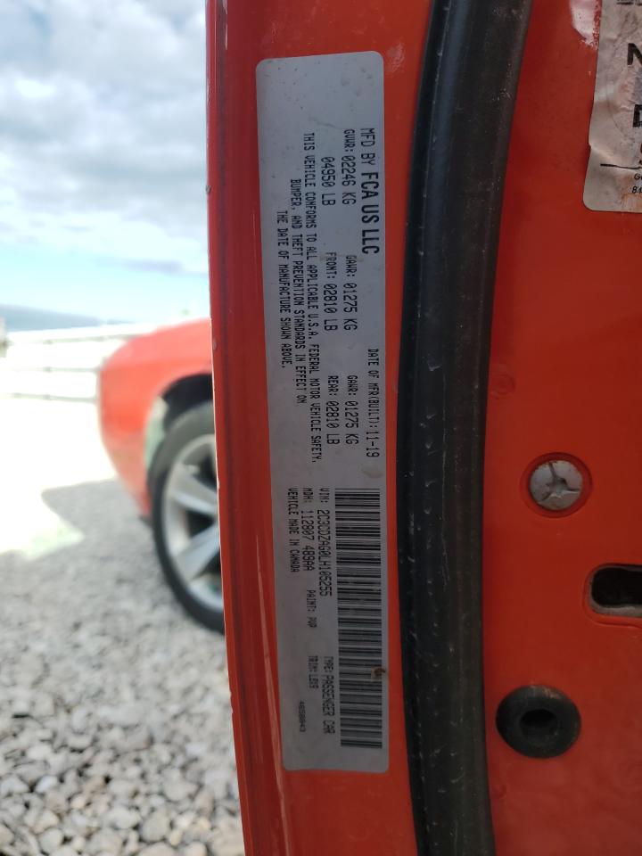 2020 Dodge Challenger Sxt VIN: 2C3CDZAG0LH105255 Lot: 54325435