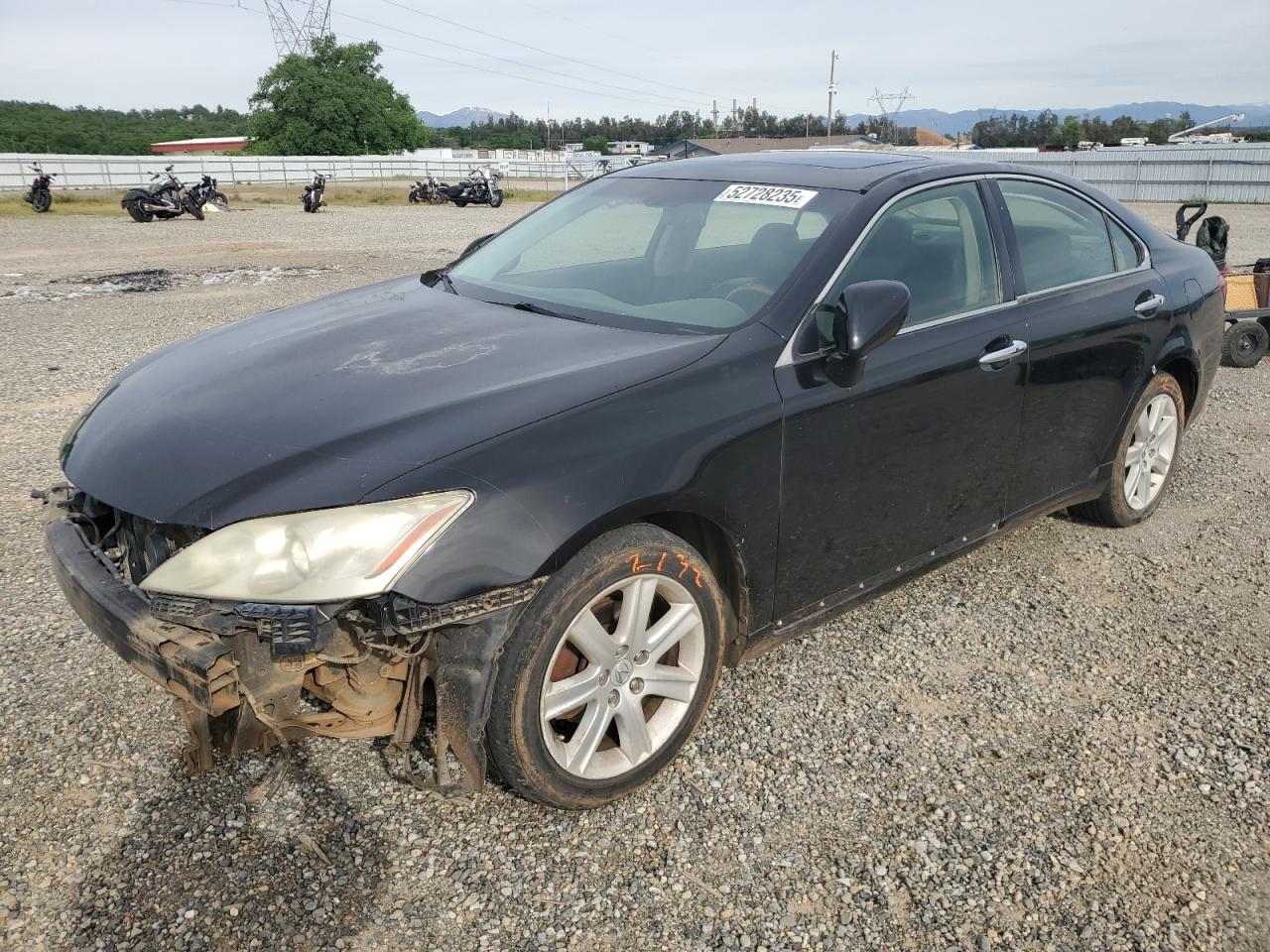 2007 Lexus Es 350 на продаже в Anderson, CA - Front End