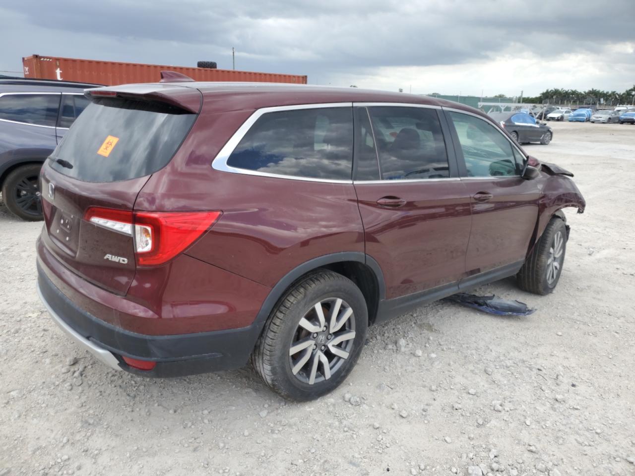 5FNYF6H55MB061209 HONDA PILOT 2021