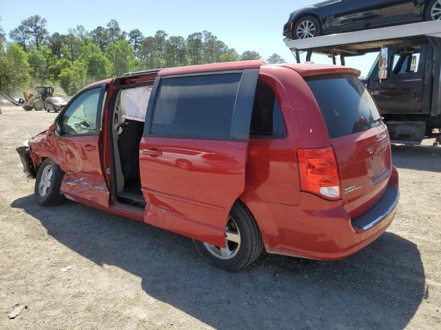  DODGE CARAVAN 2012 Красный