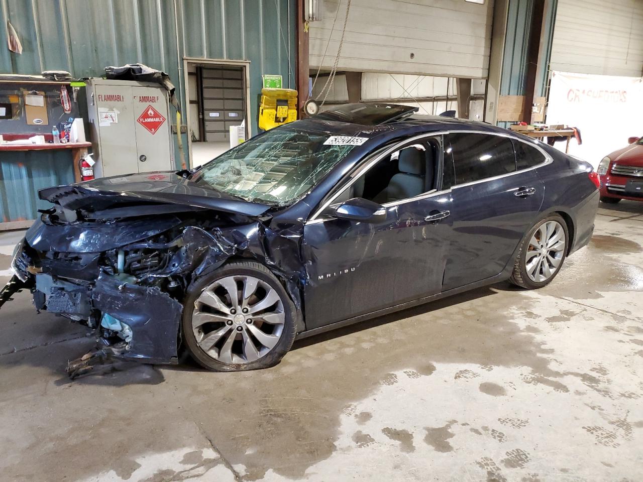 2017 Chevrolet Malibu Premier de vânzare în Eldridge, IA - Rollover