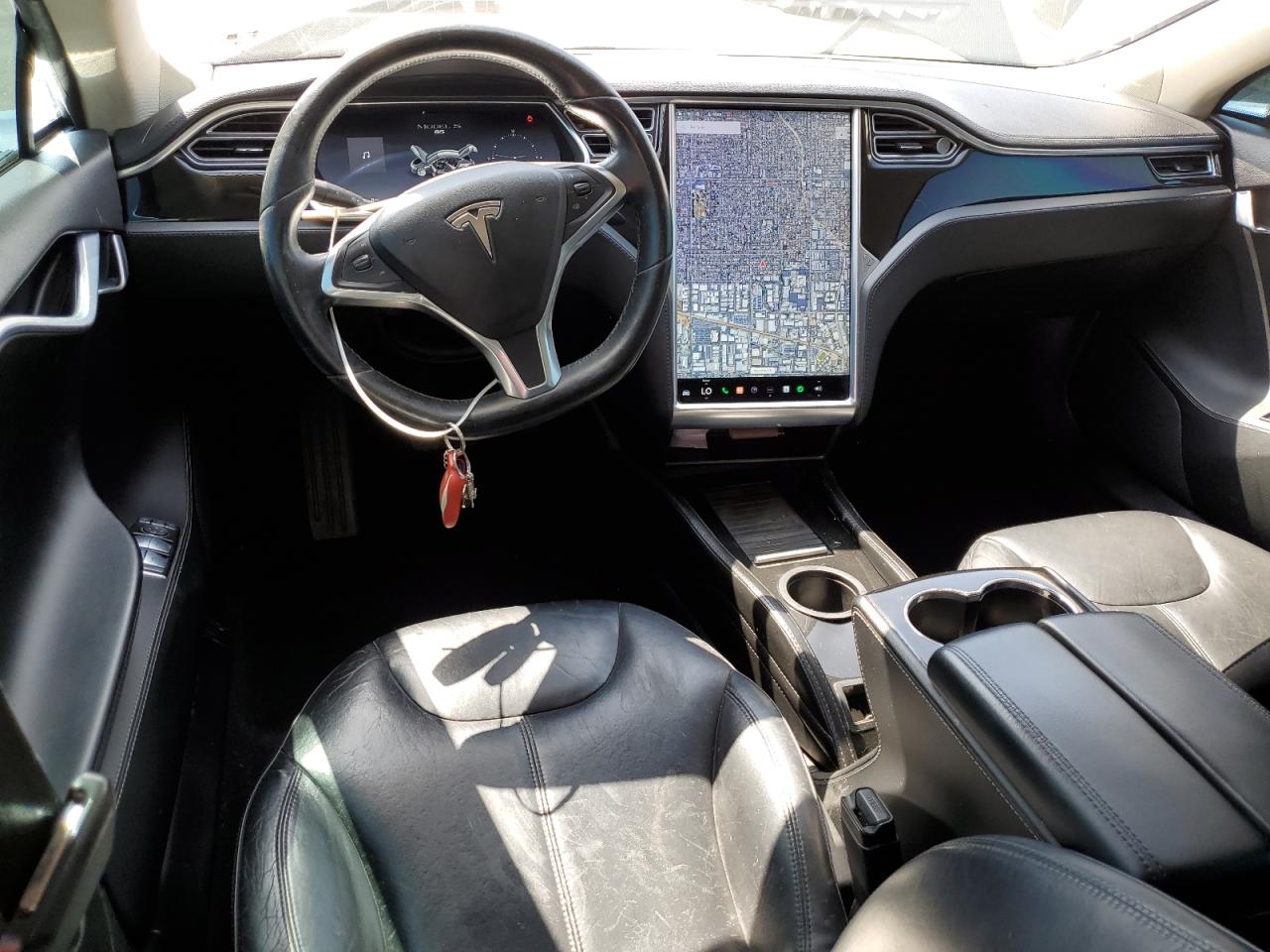 2014 Tesla Model S VIN: 5YJSA1H17EFP36595 Lot: 53705035