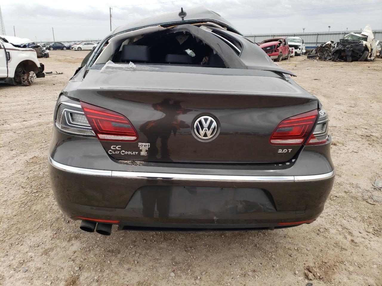 2014 Volkswagen Cc Sport VIN: WVWBN7AN8EE525900 Lot: 53835365