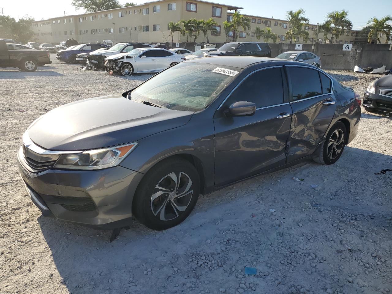 2017 Honda Accord Lx იყიდება Opa Locka-ში, FL - Side