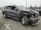 2014 Dodge Durango Sxt de vânzare în Rancho Cucamonga, CA - Front End