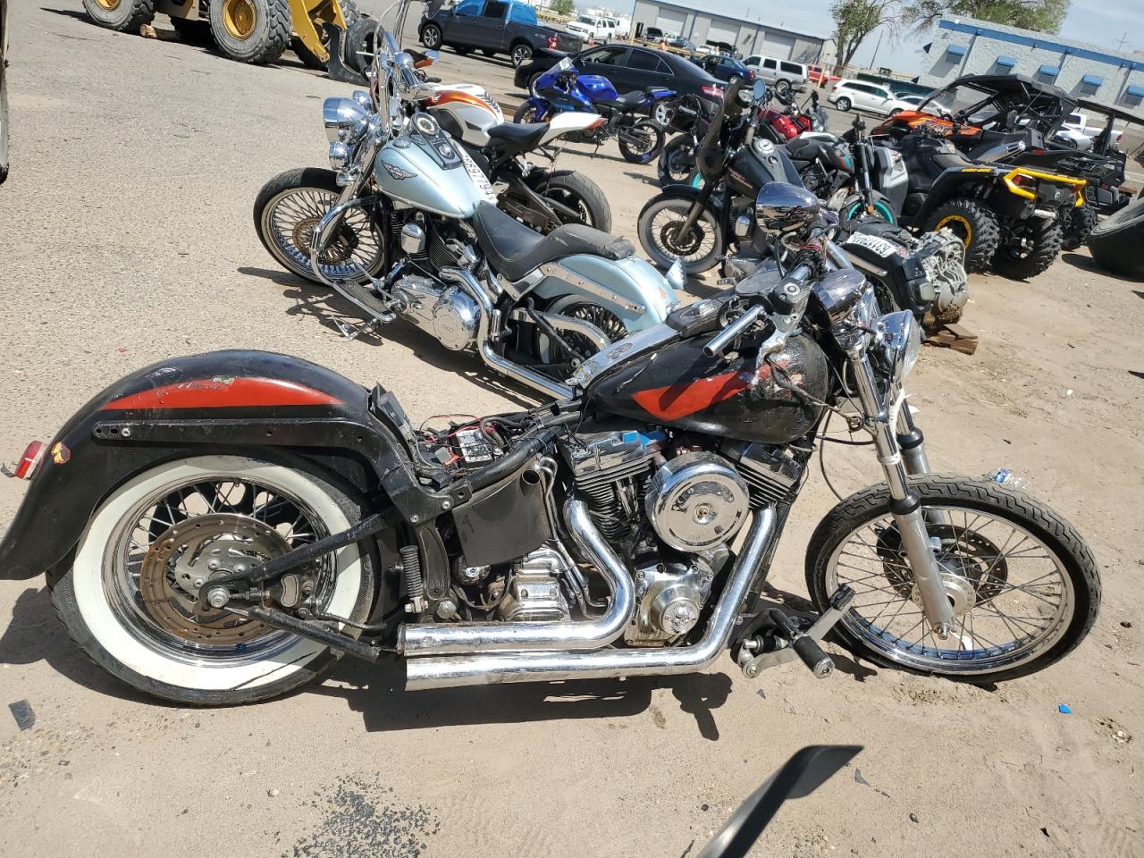 2003 Harley-Davidson Fxstb zu verkaufen in Albuquerque, NM - Vandalism
