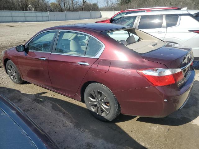  HONDA ACCORD 2014 Burgundy