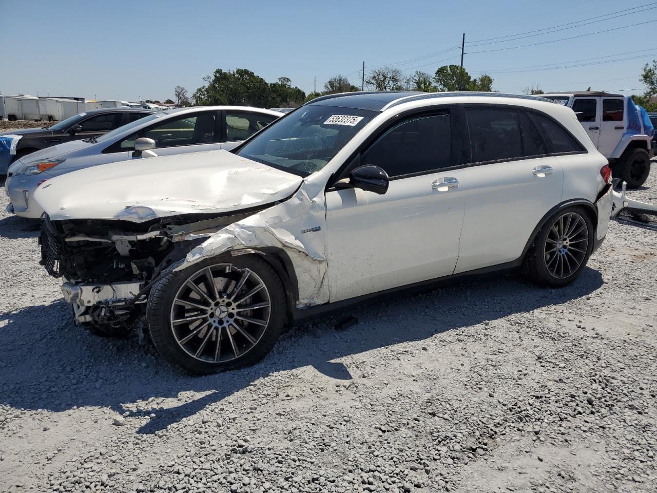 2017 Mercedes-Benz Glc 43 4Matic Amg de vânzare în Riverview, FL - Front End