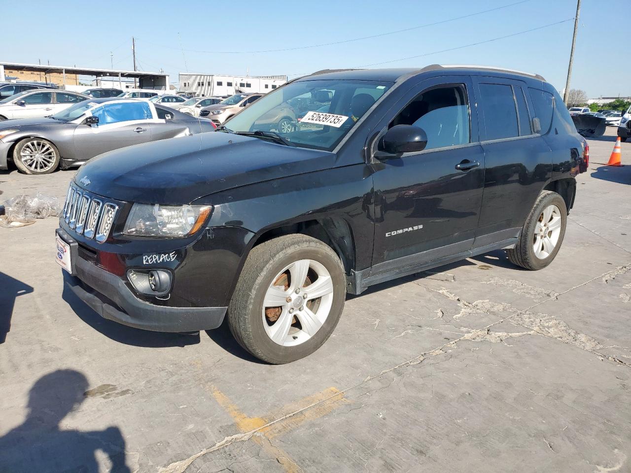 2015 Jeep Compass Latitude zu verkaufen in Grand Prairie, TX - Rear End