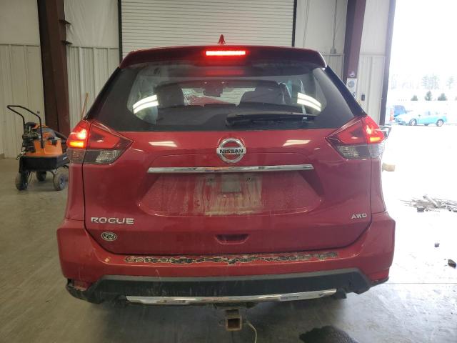  NISSAN ROGUE 2017 Czerwony