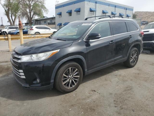  TOYOTA HIGHLANDER 2019 Черный