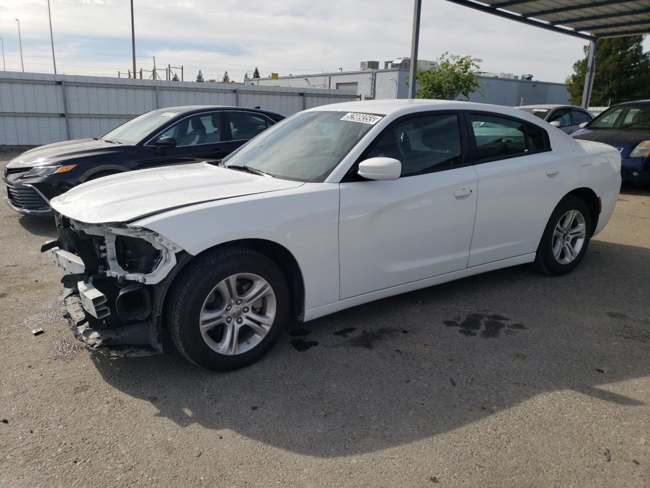 2022 Dodge Charger Sxt იყიდება Sacramento-ში, CA - Front End