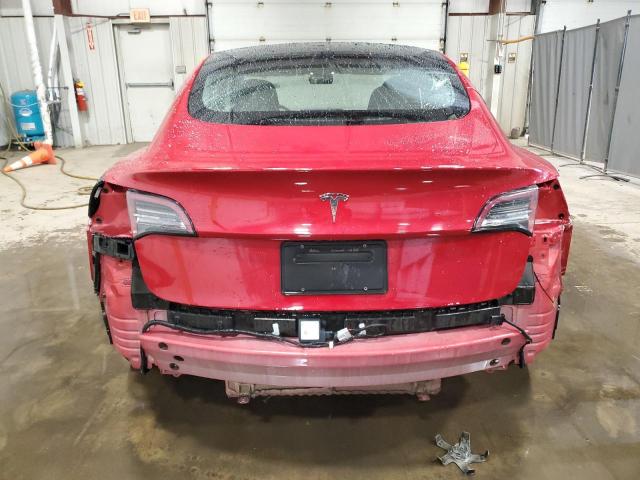  TESLA MODEL 3 2022 Czerwony