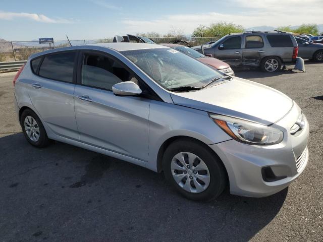 Hatchbacks HYUNDAI ACCENT 2016 Srebrny