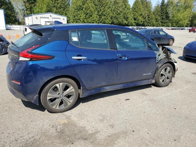  NISSAN LEAF 2018 Granatowy