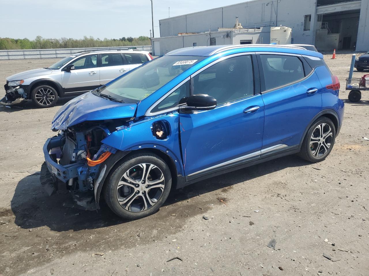 2017 Chevrolet Bolt Ev Premier na sprzedaż w Fredericksburg, VA - Front End