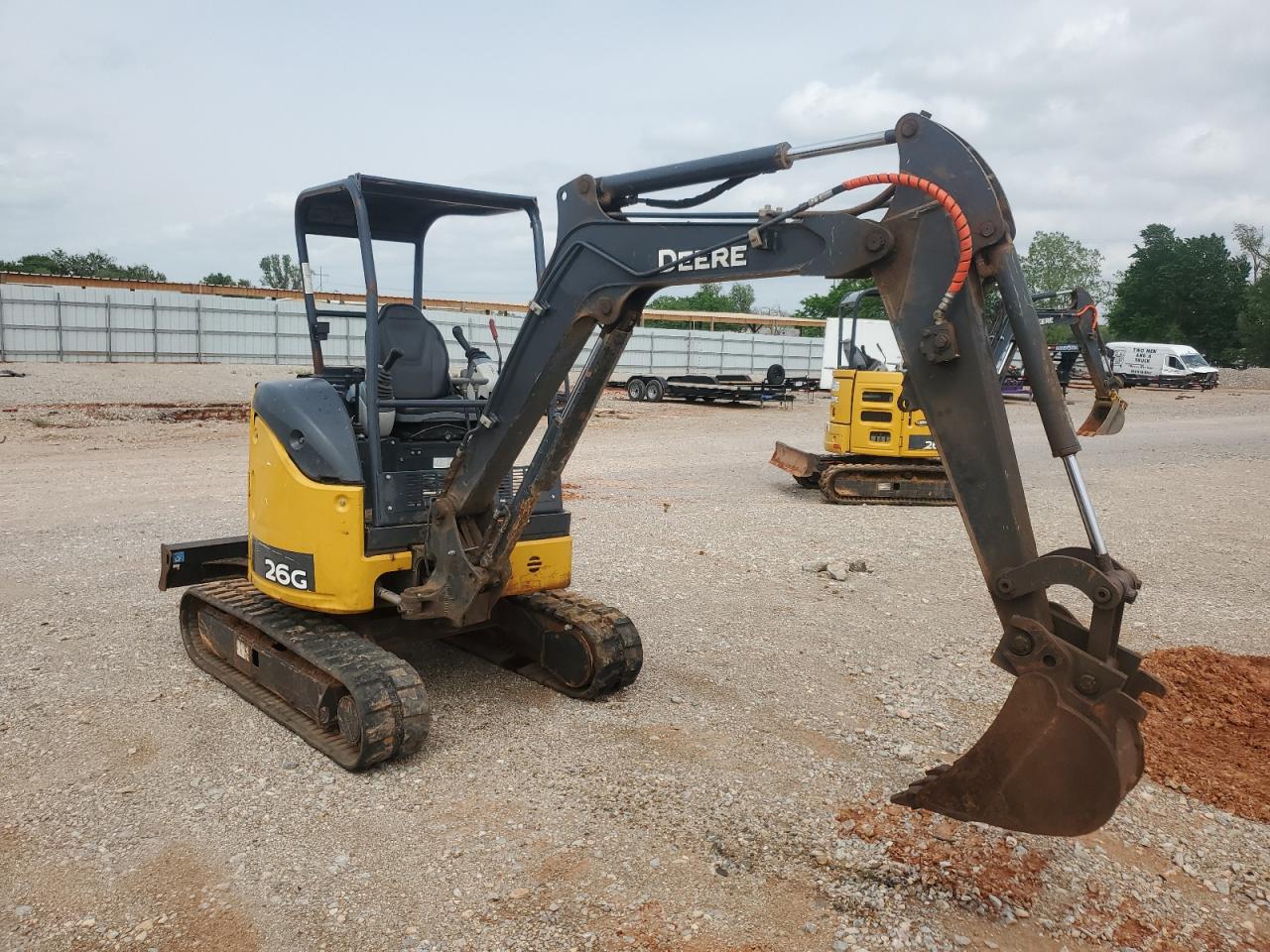 2019 John Deere 26G Mini Excavator for Sale in Oklahoma City, OK - Minor Dent/Scratches