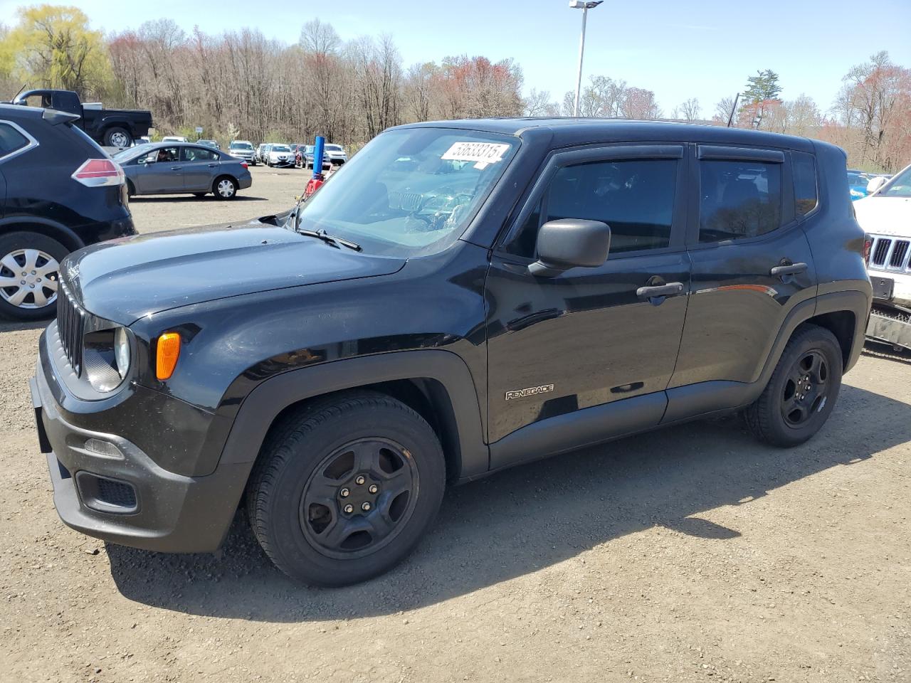 2017 Jeep Renegade Sport للبيع في East Granby، CT - Mechanical