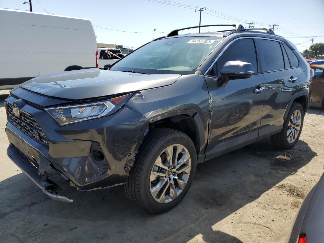 2021 Toyota Rav4 Limited продається в Los Angeles, CA - Front End