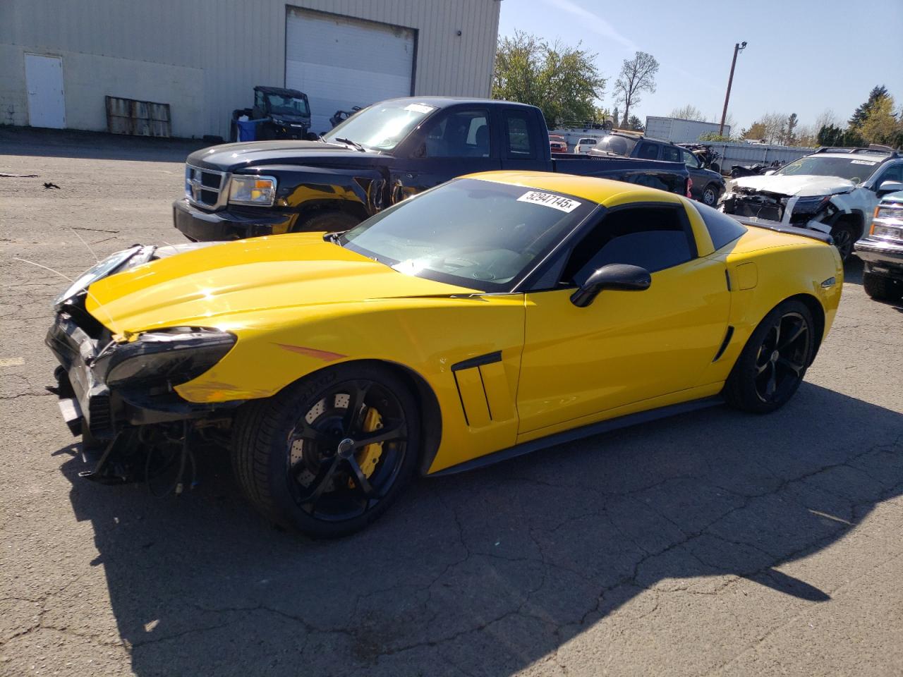 2012 Chevrolet Corvette Grand Sport იყიდება Woodburn-ში, OR - Front End