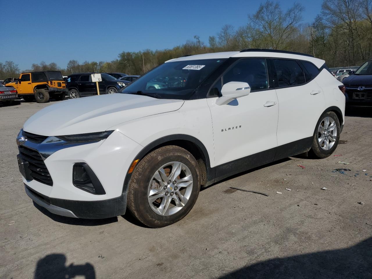 2020 Chevrolet Blazer 2Lt იყიდება Ellwood City-ში, PA - Undercarriage