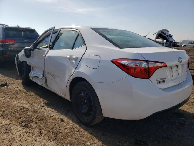  TOYOTA COROLLA 2015 Белы