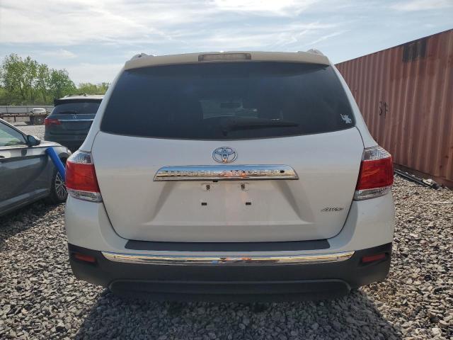  TOYOTA HIGHLANDER 2013 Белы