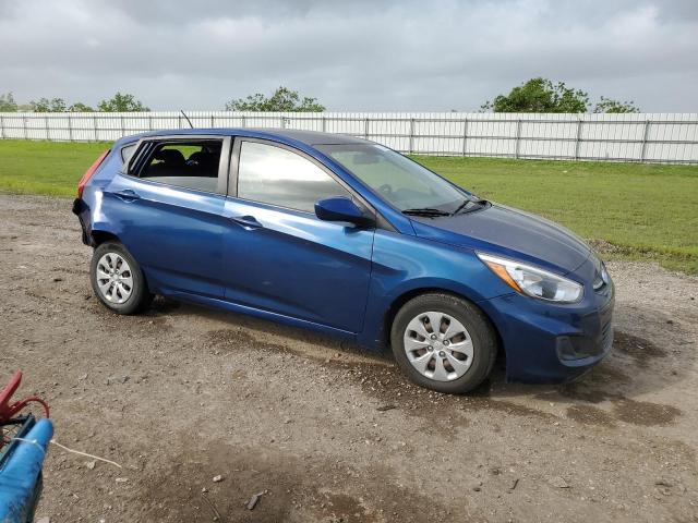  HYUNDAI ACCENT 2017 Granatowy
