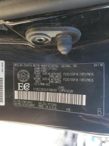 2018 TOYOTA SIENNA XLE