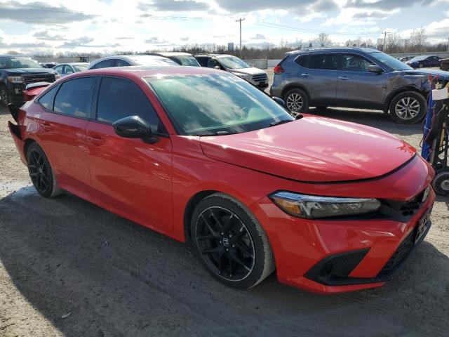  HONDA CIVIC 2023 Красный
