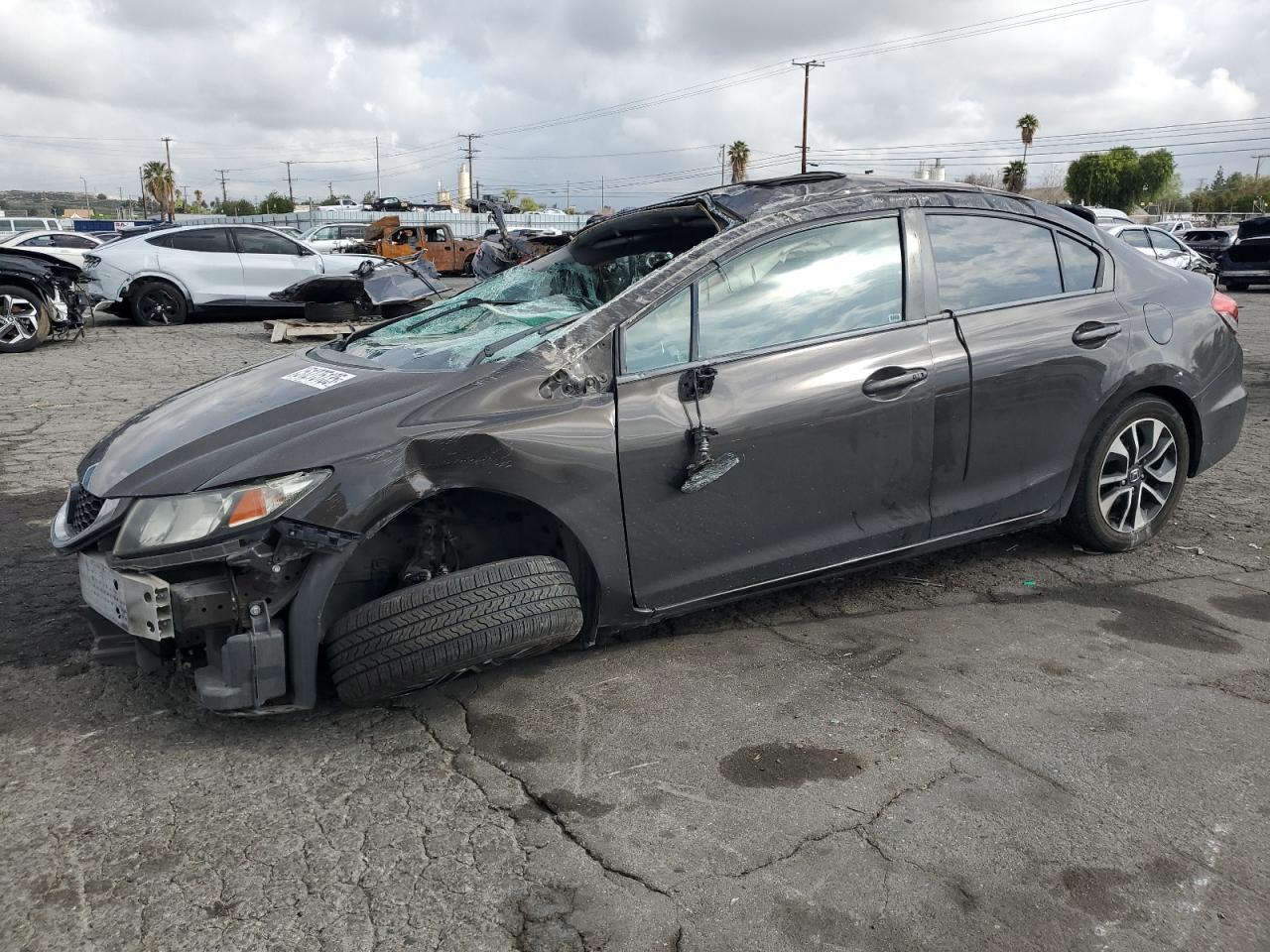 Colton, CA에서 판매 중인 2014 Honda Civic Ex - Rollover