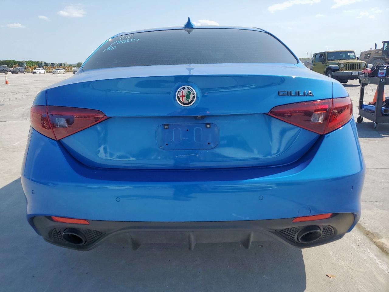 2019 Alfa Romeo Giulia VIN: ZARFAMAN3K7597993 Lot: 53031435
