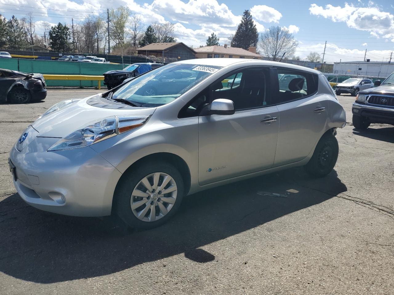 2014 Nissan Leaf S на продаже в Denver, CO - Rear End